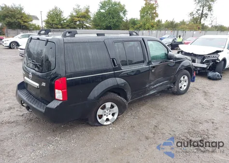 2008 Nissan Pathfinder S from USA, damaged, VIN 5N1AR18B08C650863
